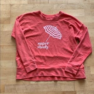 Sweatshirt for summer!